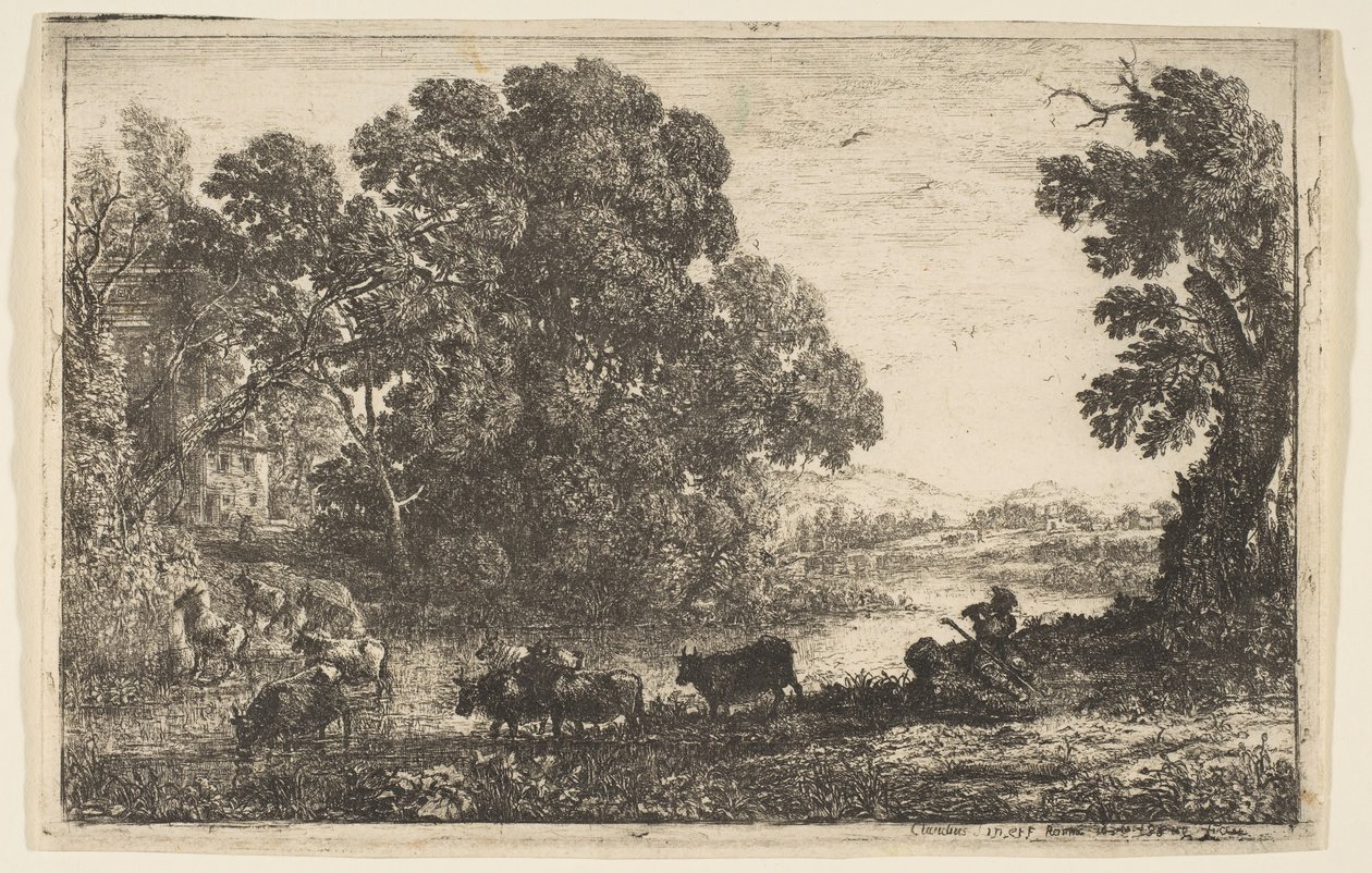 Pastýř, 1636. od Claude Lorrain