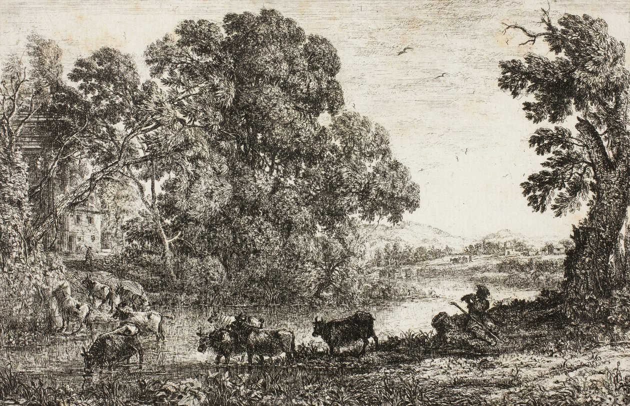 Pastýř, 1636 od Claude Lorrain