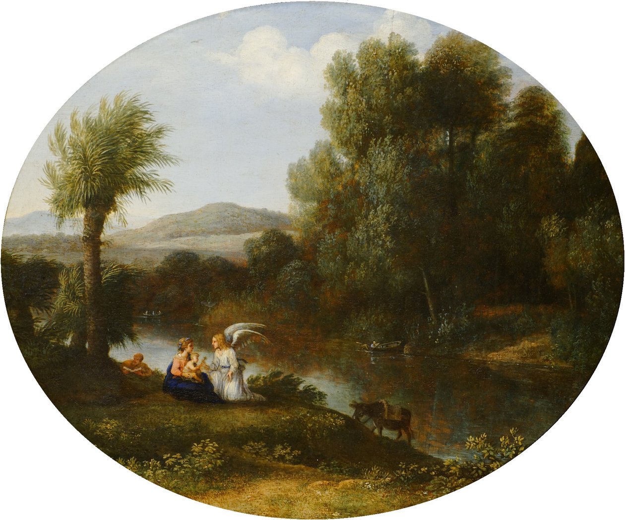 Zbytek na téma Útěk do Egypta od Claude Lorrain