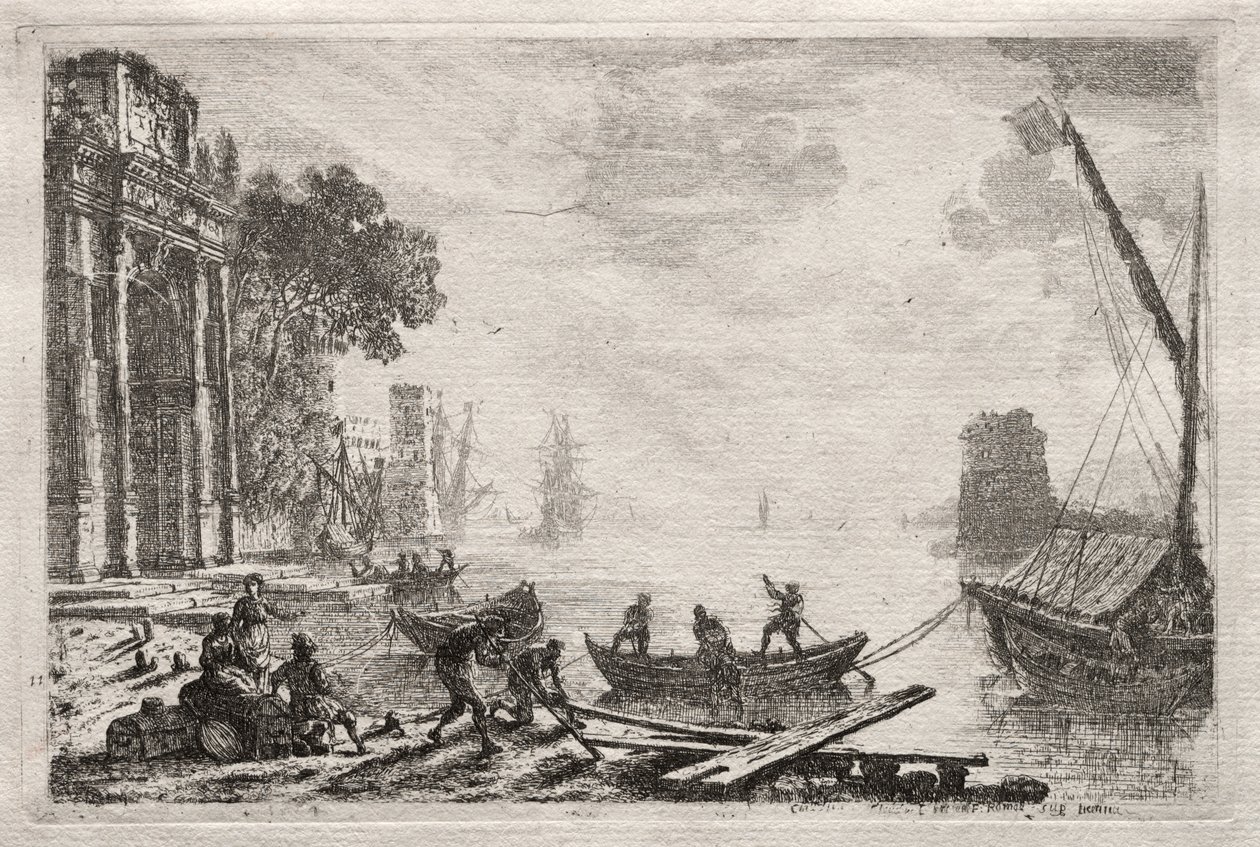 Západ slunce od Claude Lorrain