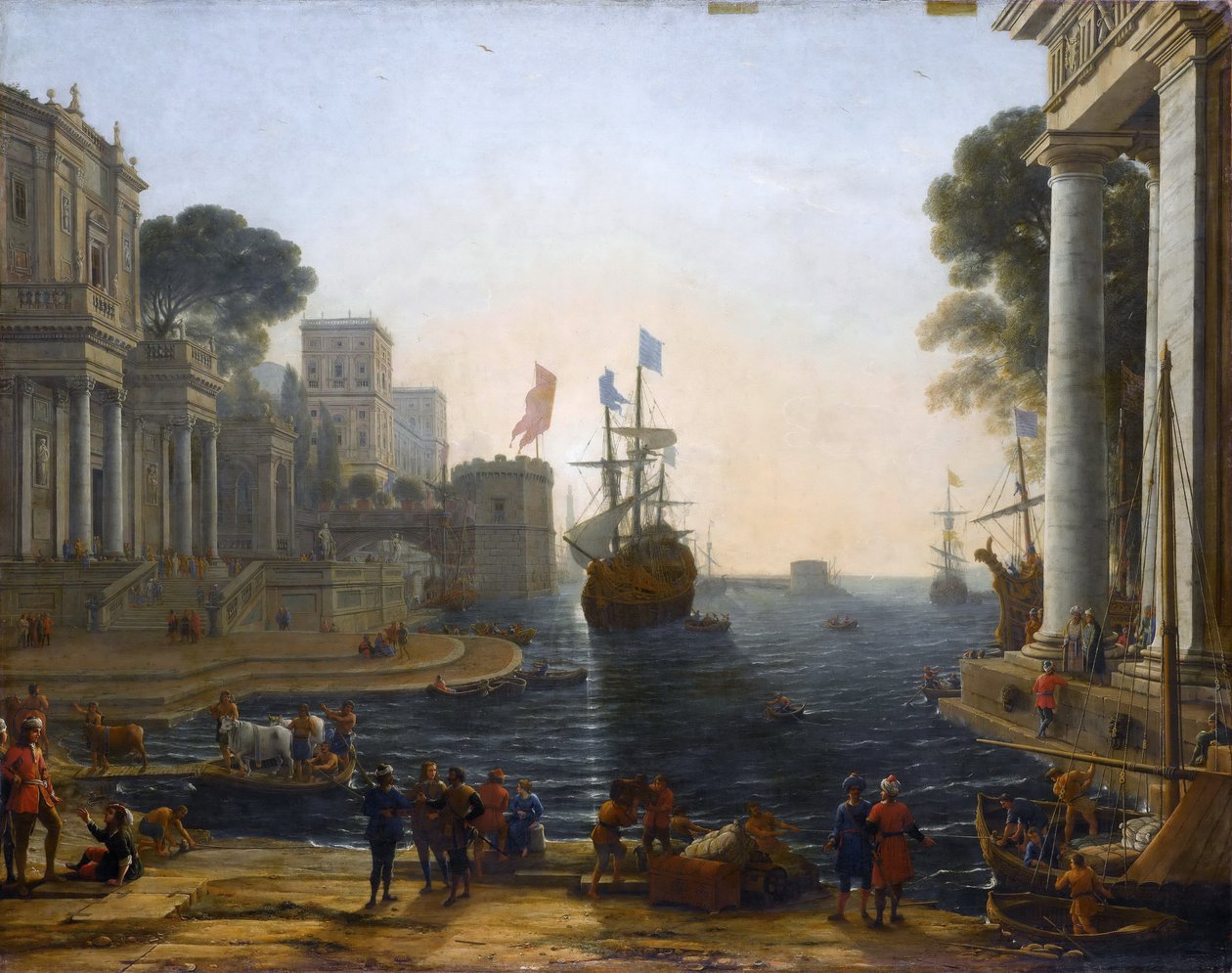 Ulysses vrací Chryseis jejímu otci od Claude Lorrain