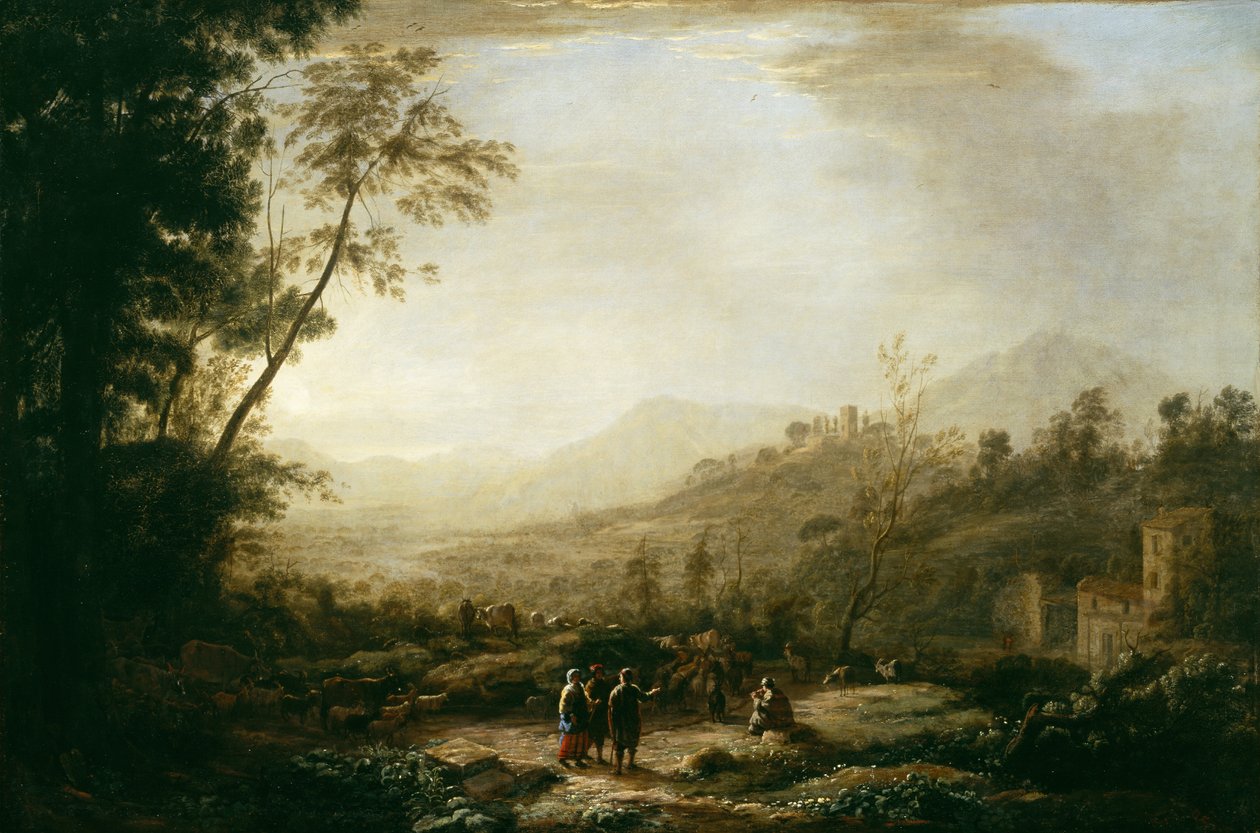Východ slunce, 1631 od Claude Lorrain
