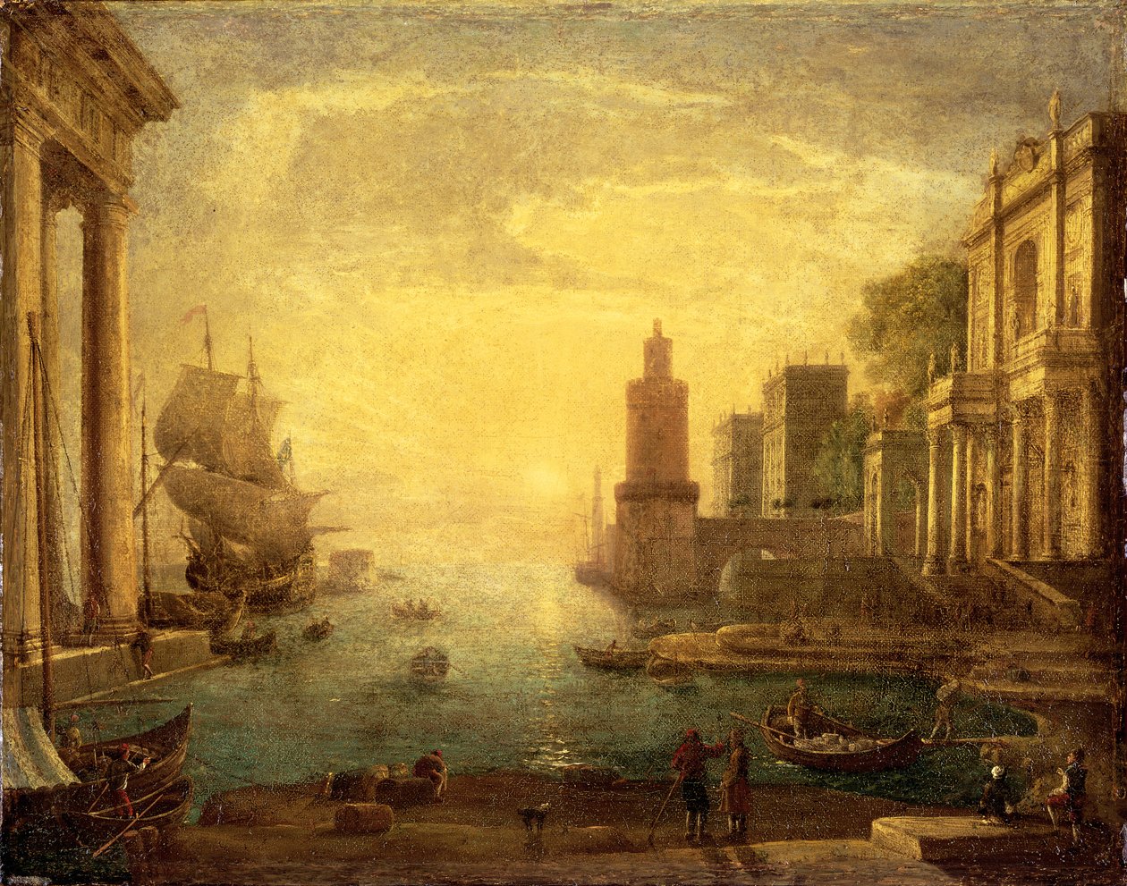 Canal Grande, Benátky od Claude Lorrain