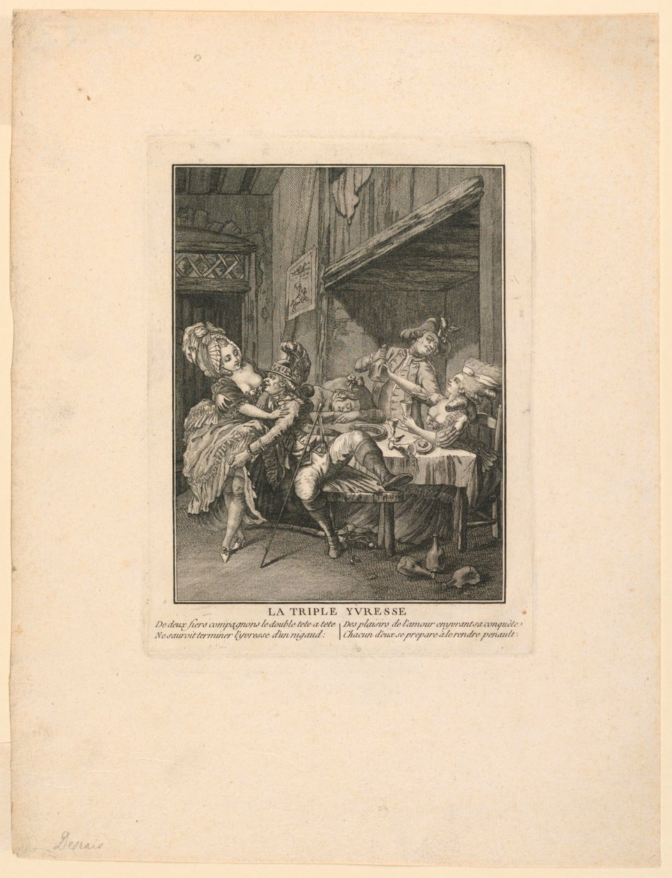 La Triple Y Vresse od Claude Louis Desrais