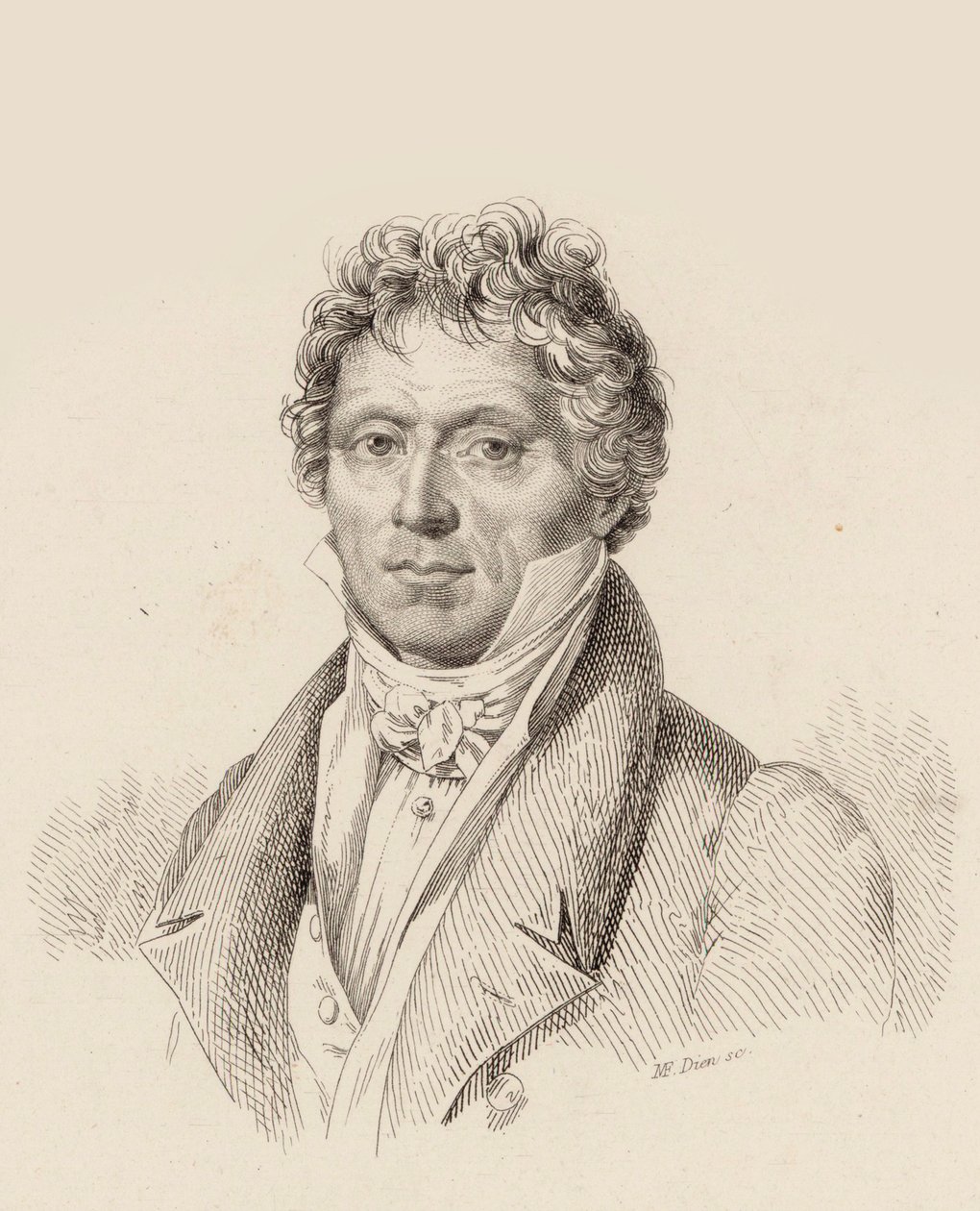 Portrét skladatele Antona Reichy 1770-1836, 1837. od Claude Marie François Dien