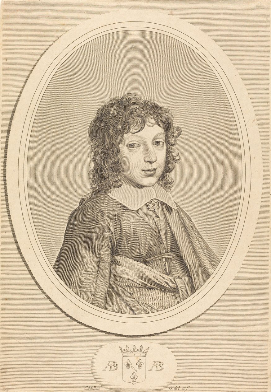 Armand de Bourbon, princ z Condi od Claude Mellan