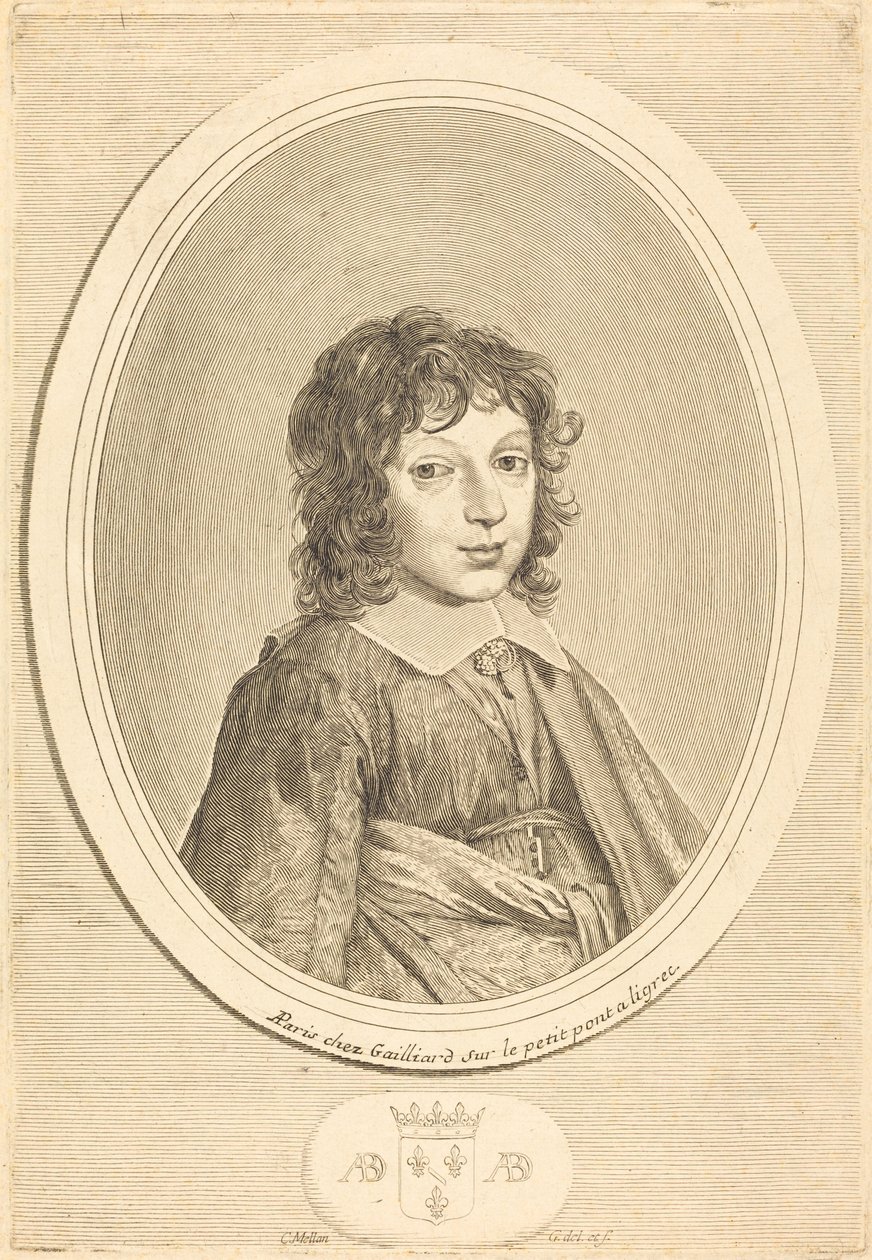 Armand de Bourbon, princ z Condi od Claude Mellan