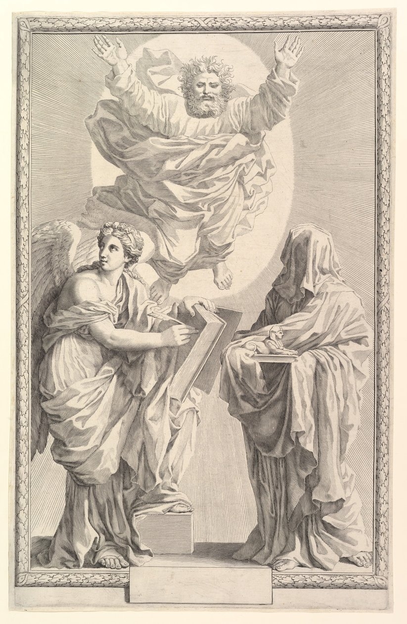 Frontispis k Bibli, 1642. od Claude Mellan