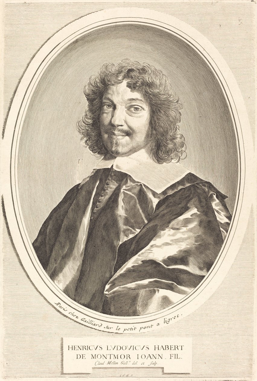 Henri-Louis Habert de Montmor od Claude Mellan