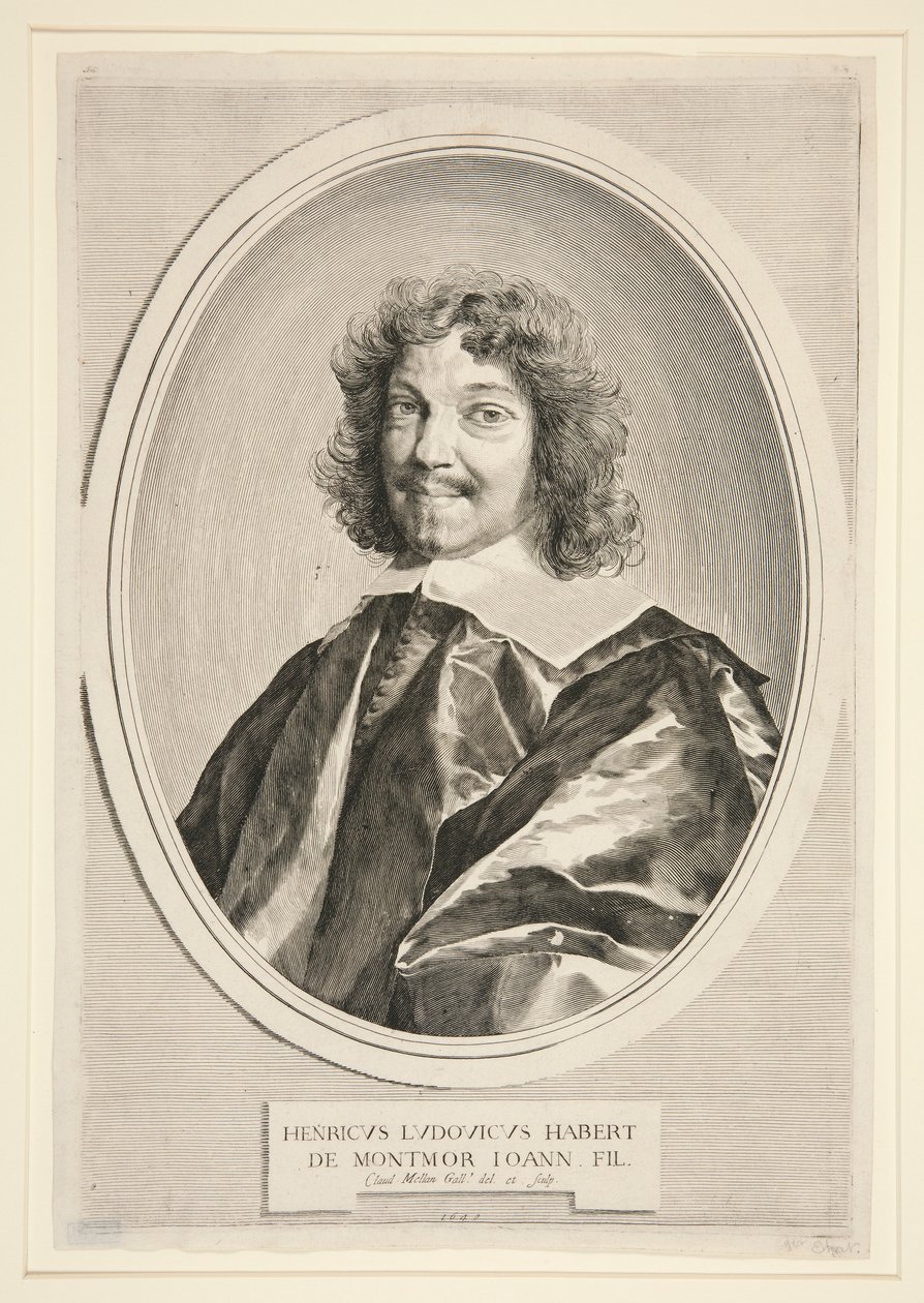 Henri Louis Habert z Montmoru od Claude Mellan