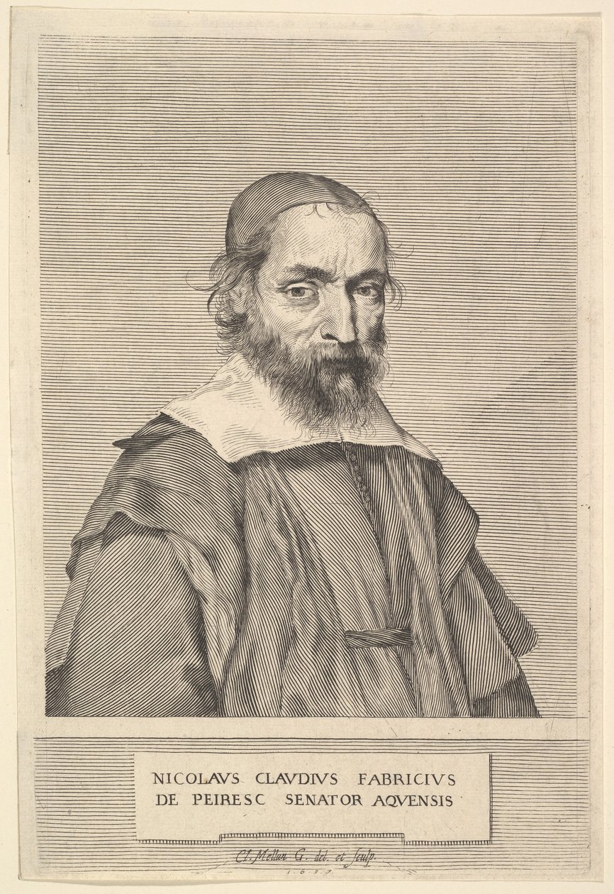 Nicolas-Claude Fabri de Peiresc, 1637. od Claude Mellan