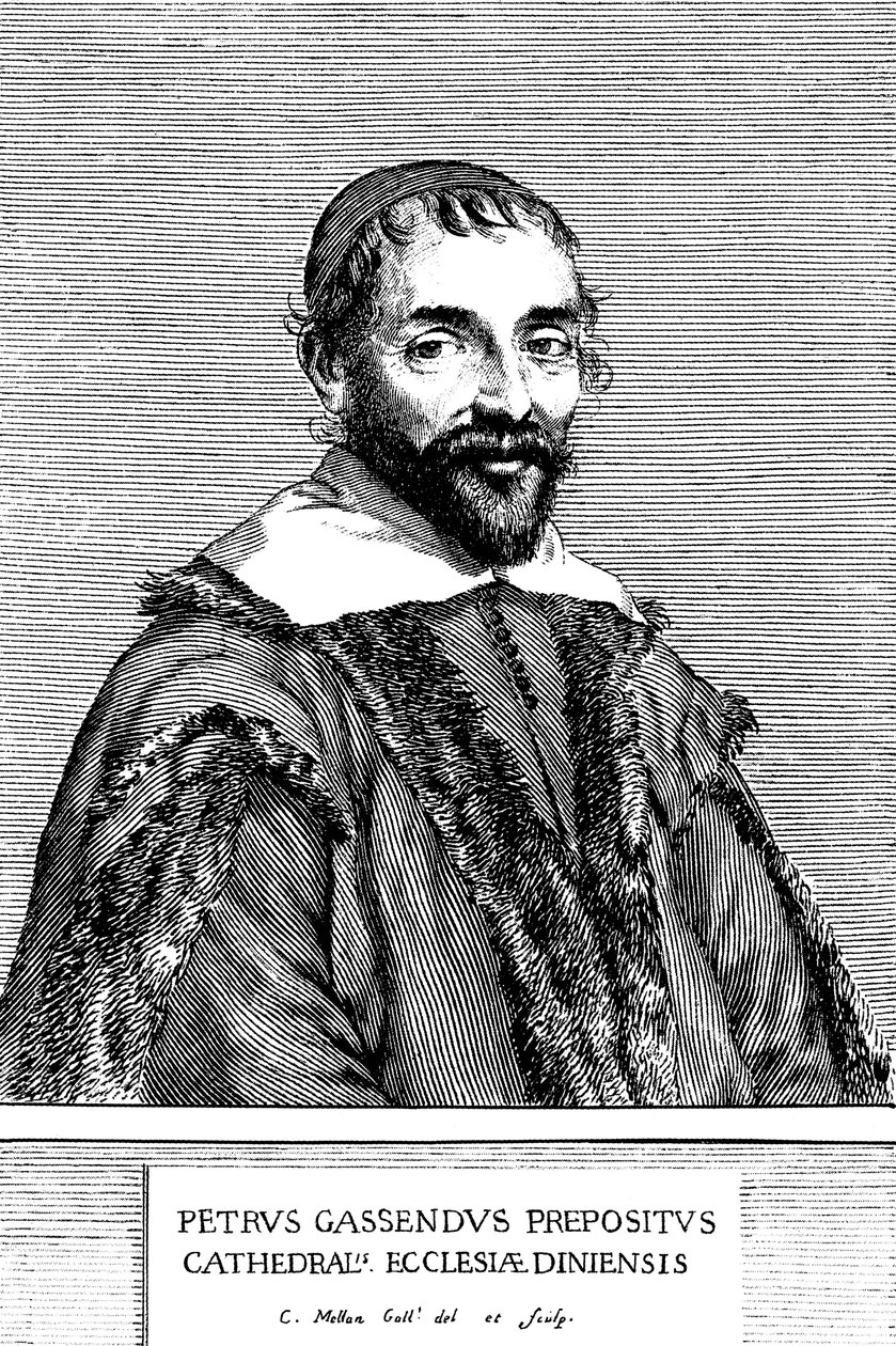 Pierre Gassendi, francouzský filozof, vědec, astronom a matematik, 17. století. od Claude Mellan
