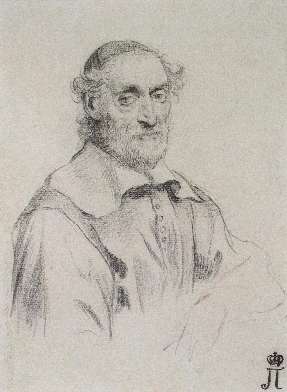 Portrét Nicolase-Claude Fabri de Peiresc 1580-1637, 1636-1637 od Claude Mellan