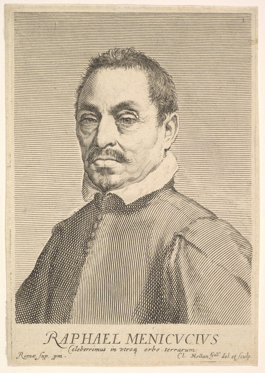 Raffaello Menicucci. od Claude Mellan