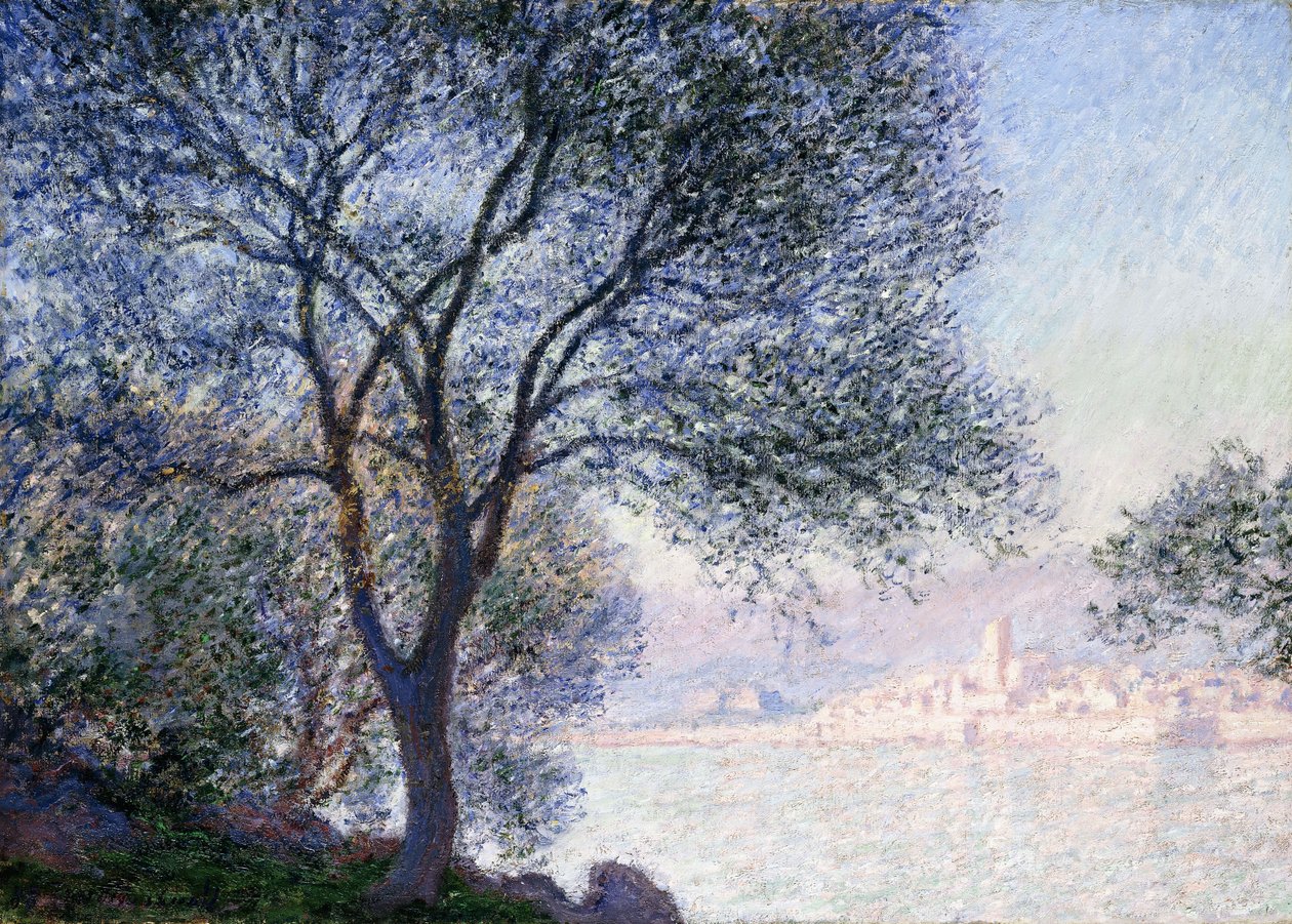 Antibes viděné ze Salis, 1888 od Claude Monet