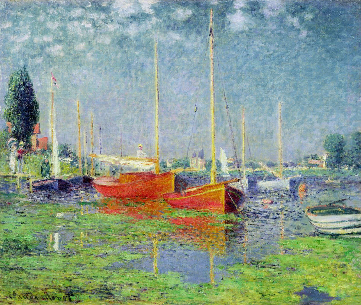 Argenteuil, kolem 1872-5 (viz také 287548) od Claude Monet