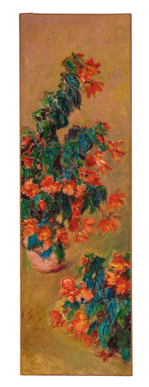 Hrnkové červené azalky, 1883 od Claude Monet