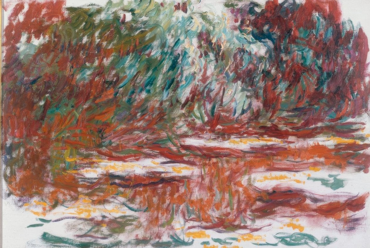 Jezírko s lekníny od Claude Monet