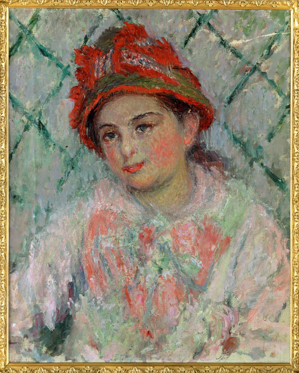Blanche Hoschede, nejmladší dcera ... (olej na plátně) od Claude Monet