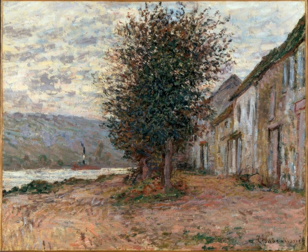 Břehy Seiny v Lavacourtu od Claude Monet