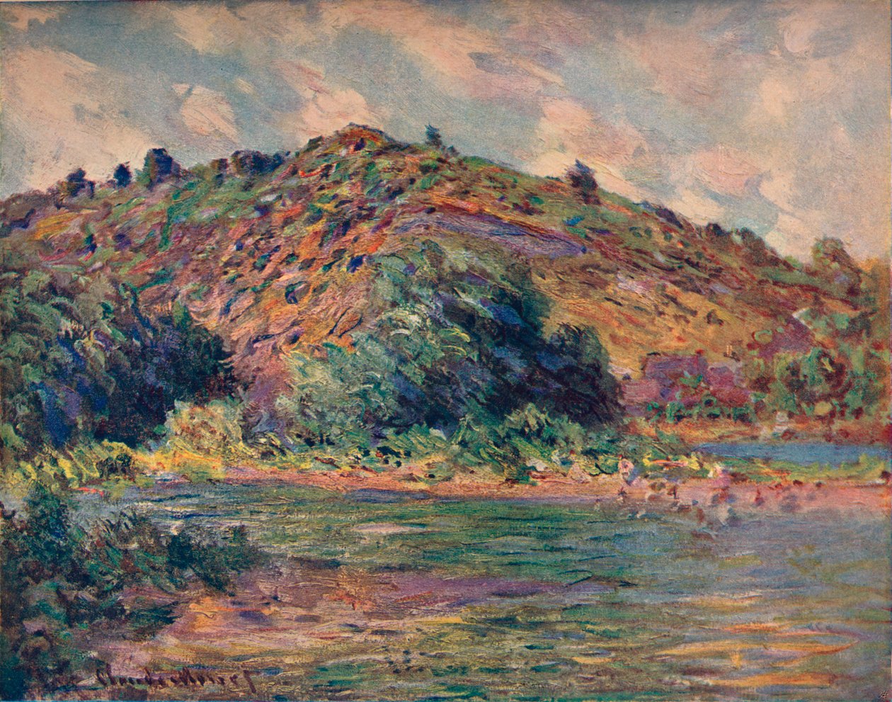 Břehy Seiny, c1860-1923, 1903 od Claude Monet