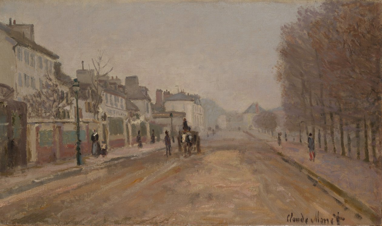 Bulvár Héloise, Argenteuil od Claude Monet