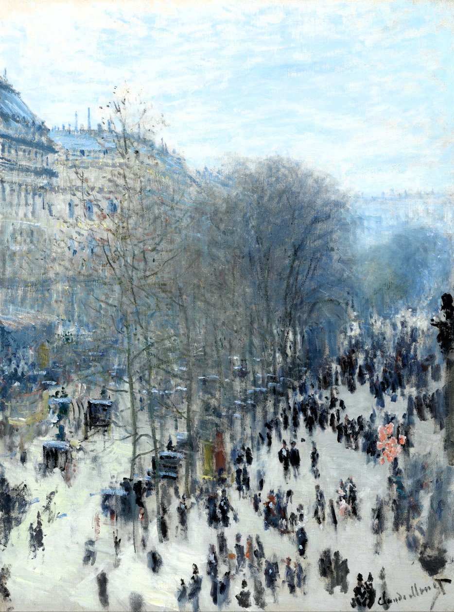 Bulvár Capucines od Claude Monet