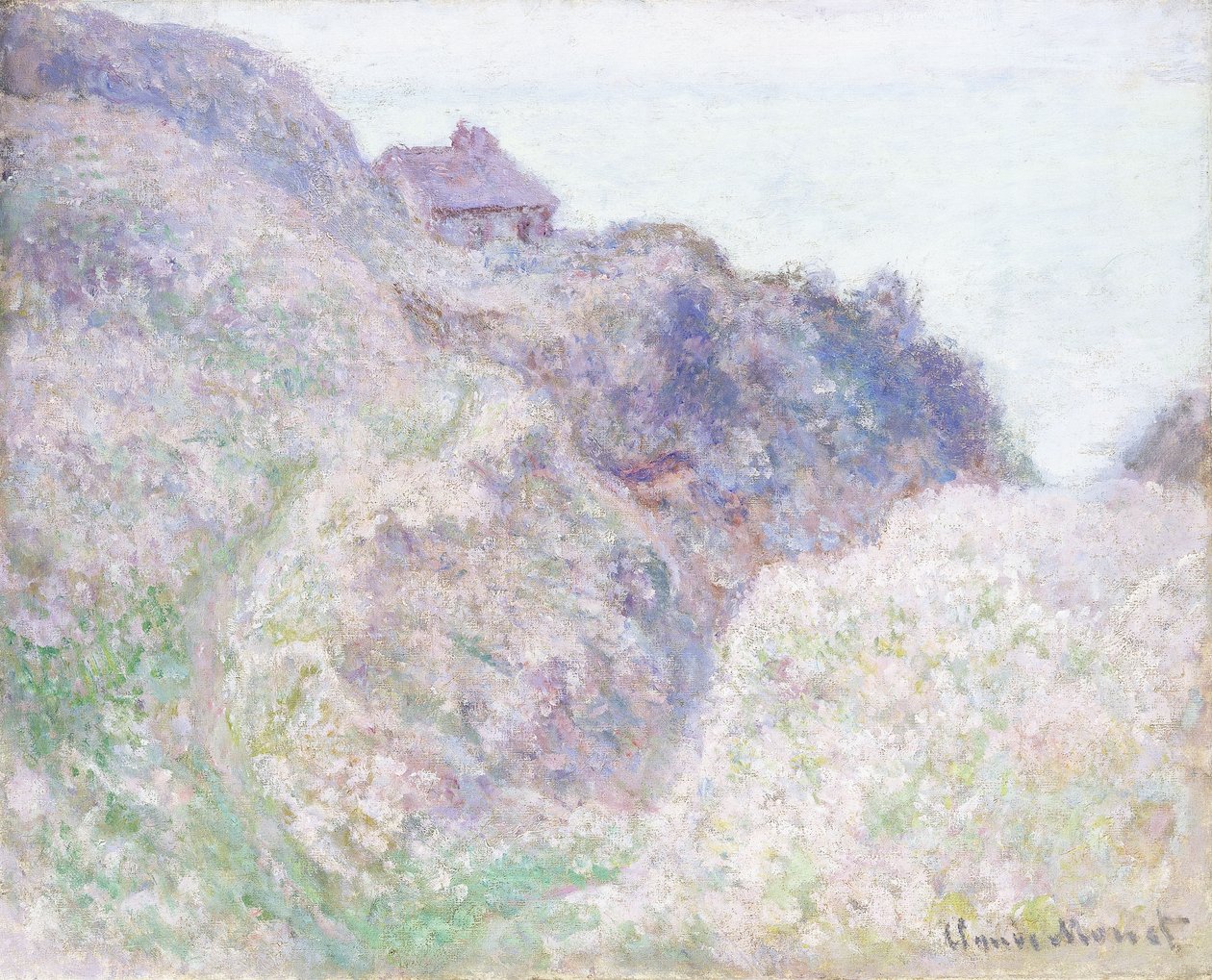 Celní chata ve Varengeville, 1897 od Claude Monet