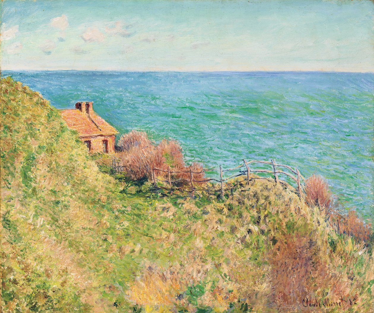 Chata celníků od Claude Monet