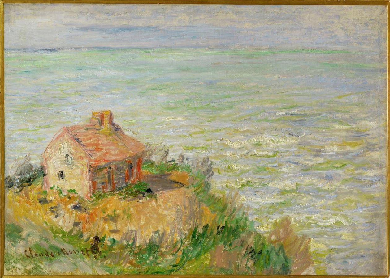Celní kabina, odpolední efekt od Claude Monet