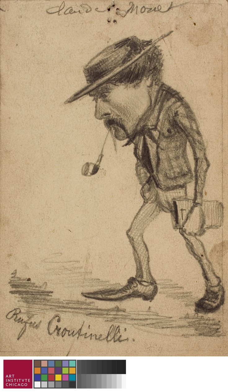 Karikatura Henri Cassinelli od Claude Monet