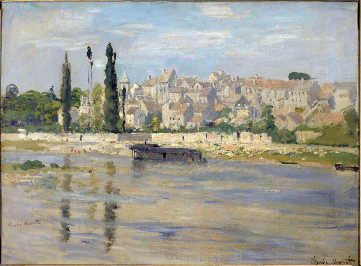 Carrieres-Saint-Denis - 1872. Olej na plátně od Claude Monet
