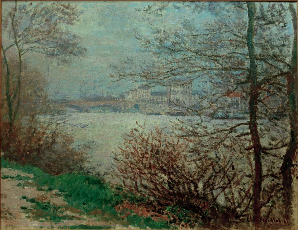Břehy Seiny na ostrově Grande-Jatte od Claude Monet