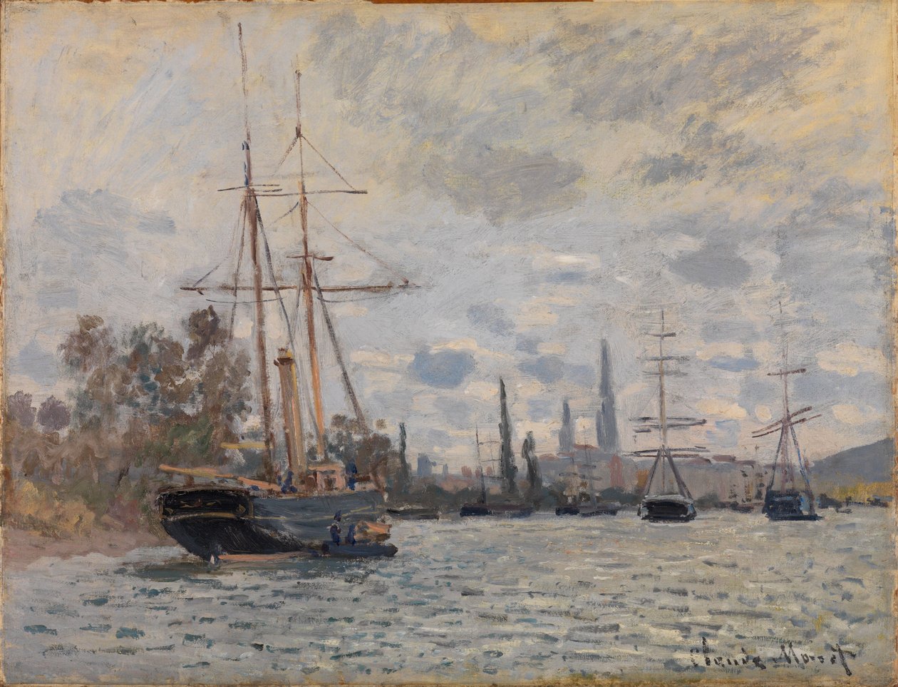 Seina u Rouenu od Claude Monet