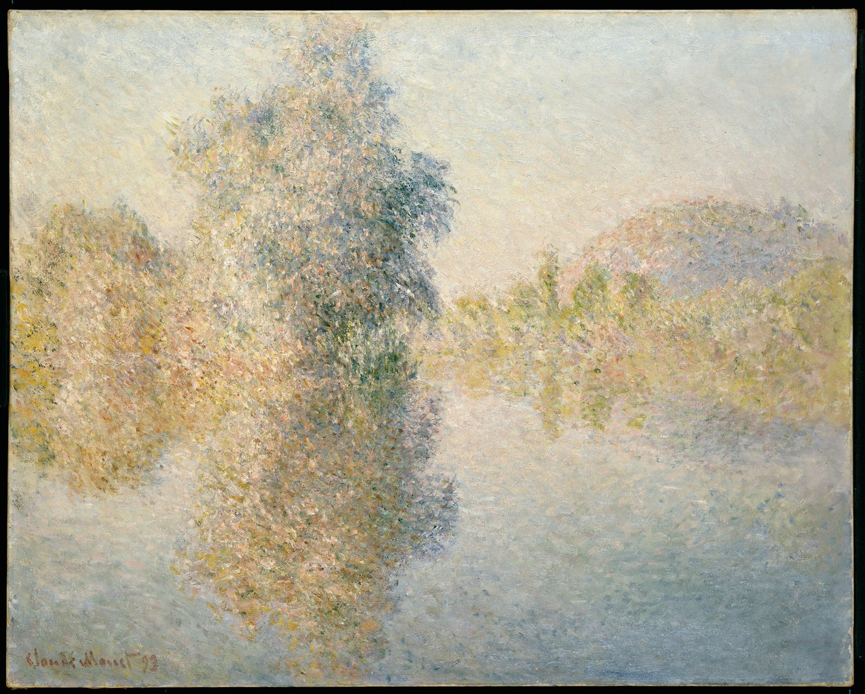 Brzy ráno na Seině v Giverny, 1893 od Claude Monet
