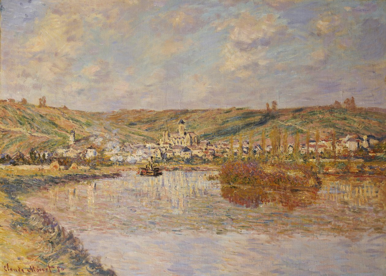 Konec odpoledne, Vetheuile od Claude Monet