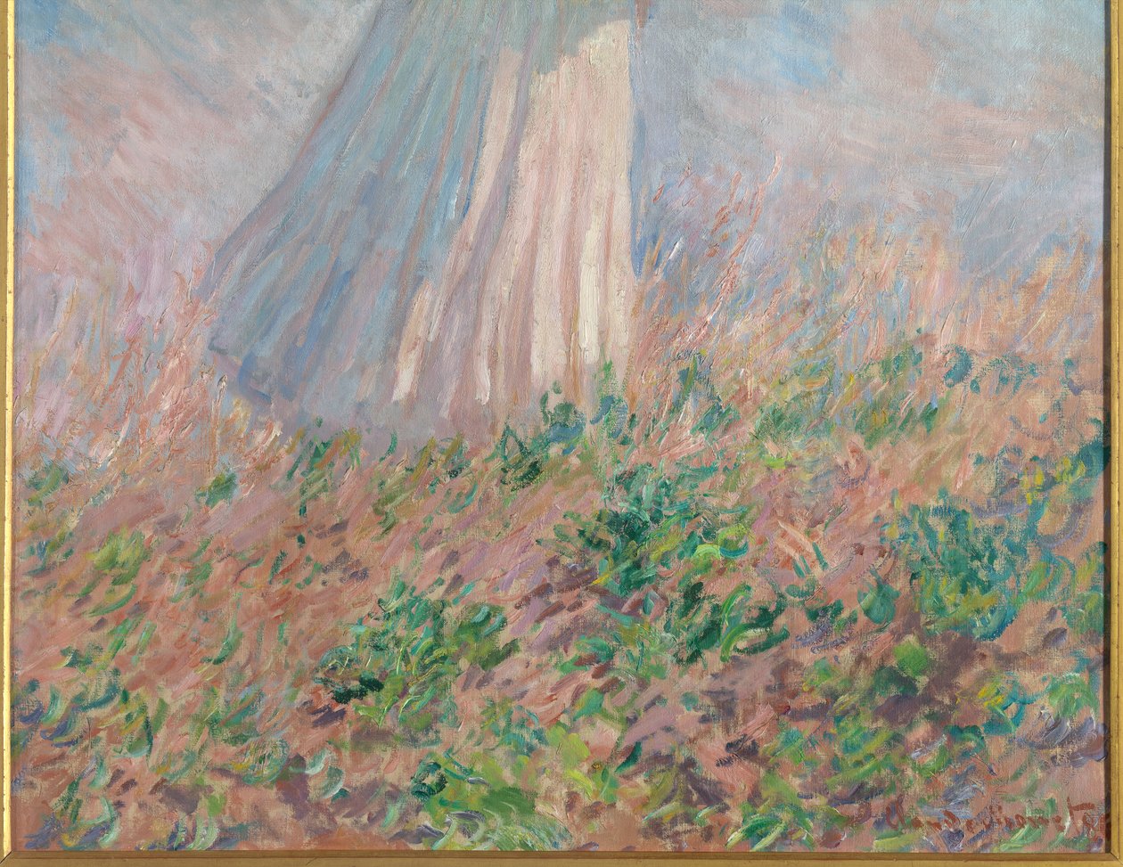Test postavy pod širým nebem od Claude Monet