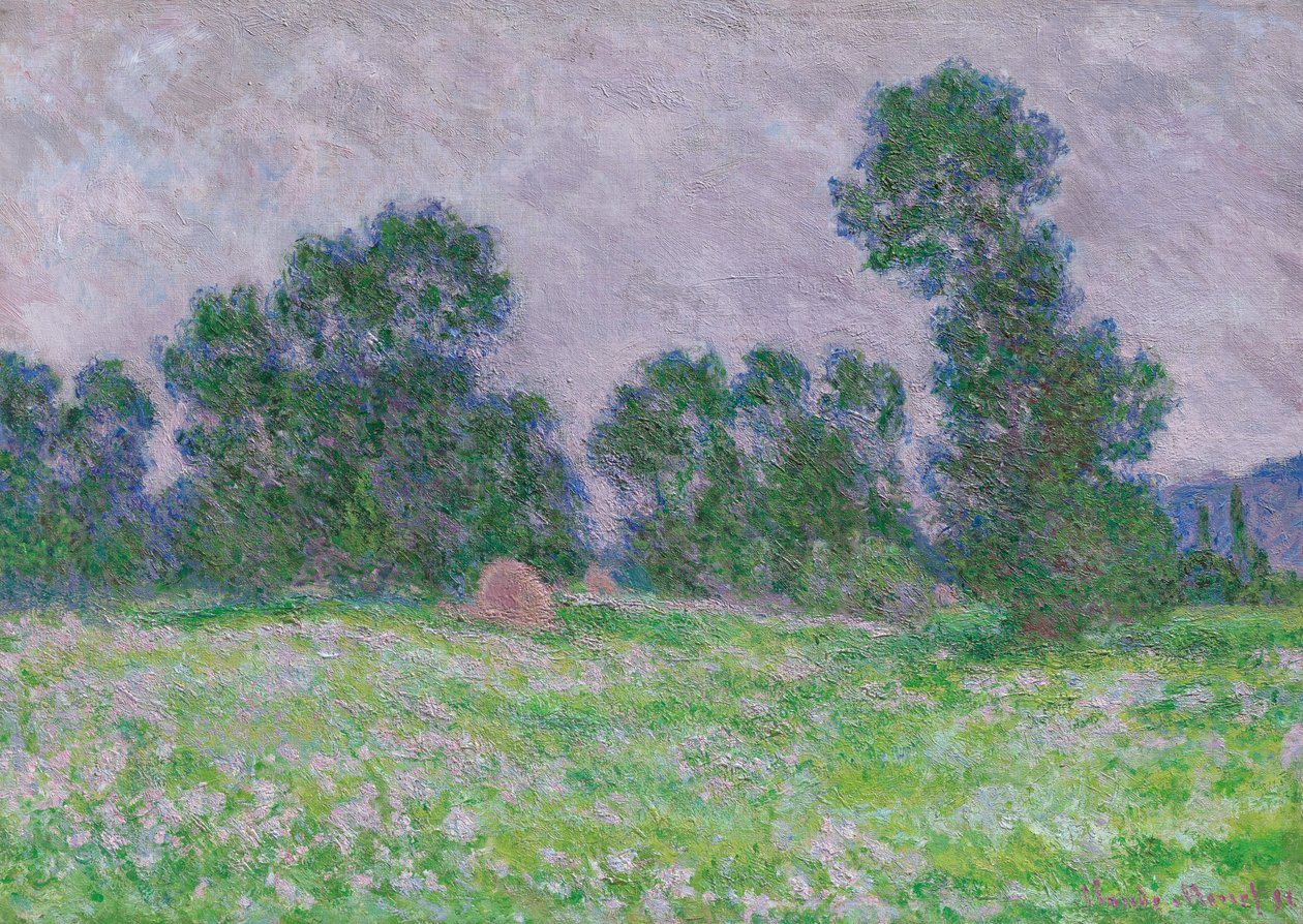 Květinová louka v Giverny od Claude Monet