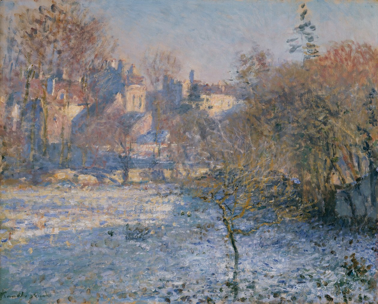 Mráz od Claude Monet