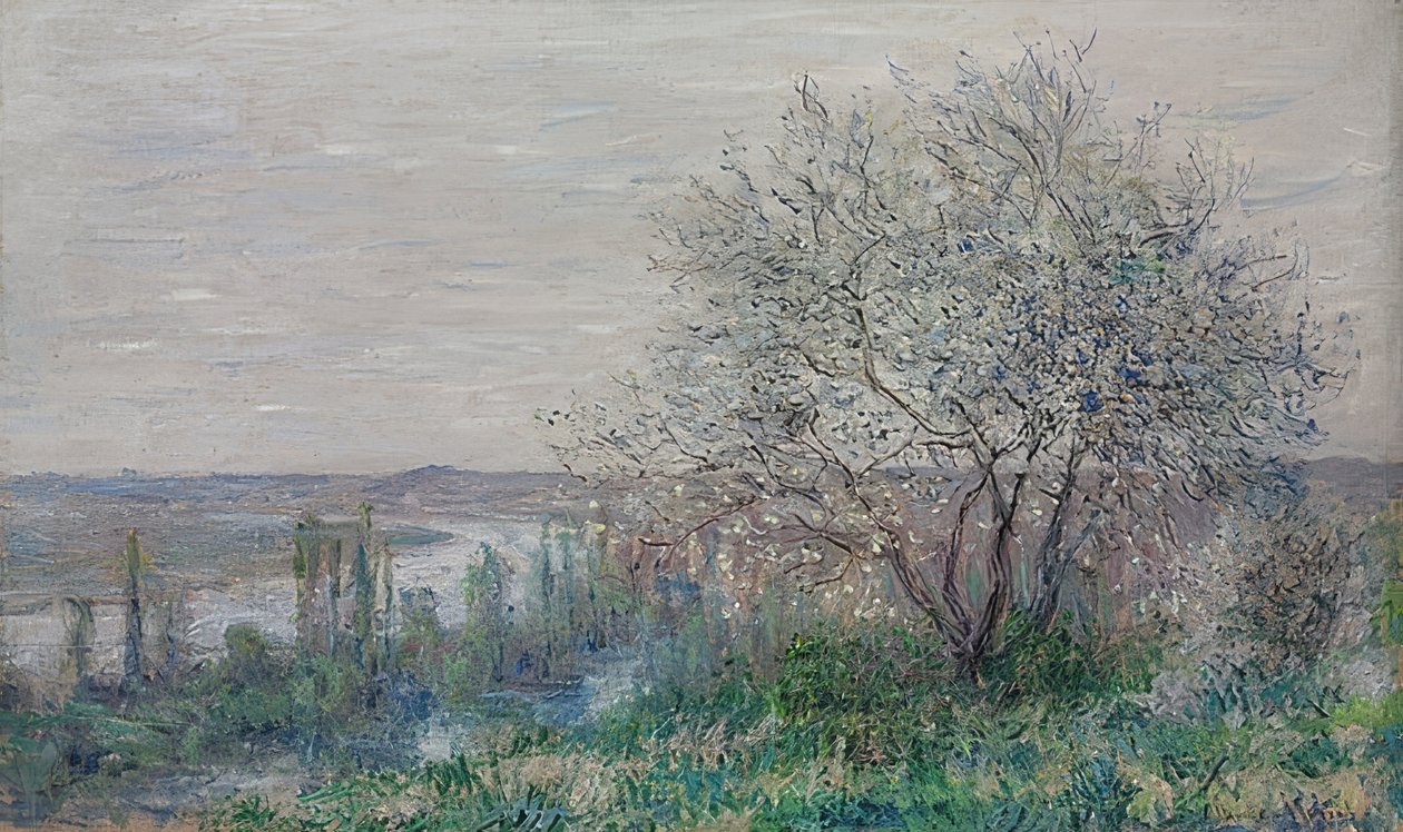 Jarní nálada ve Vétheuil. 1880 od Claude Monet