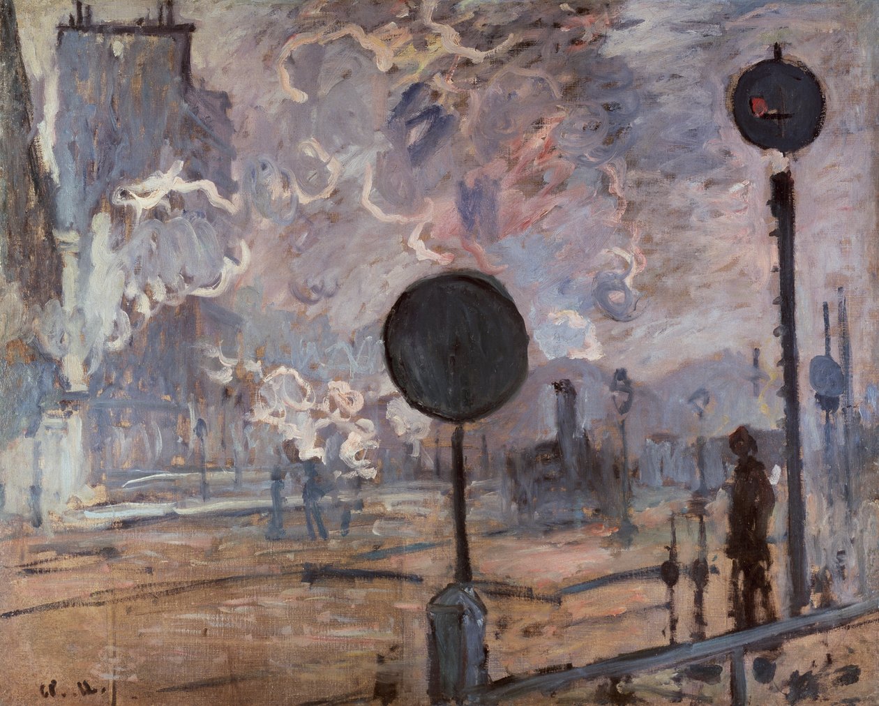 Gare Saint Lazare (Le Signal) od Claude Monet