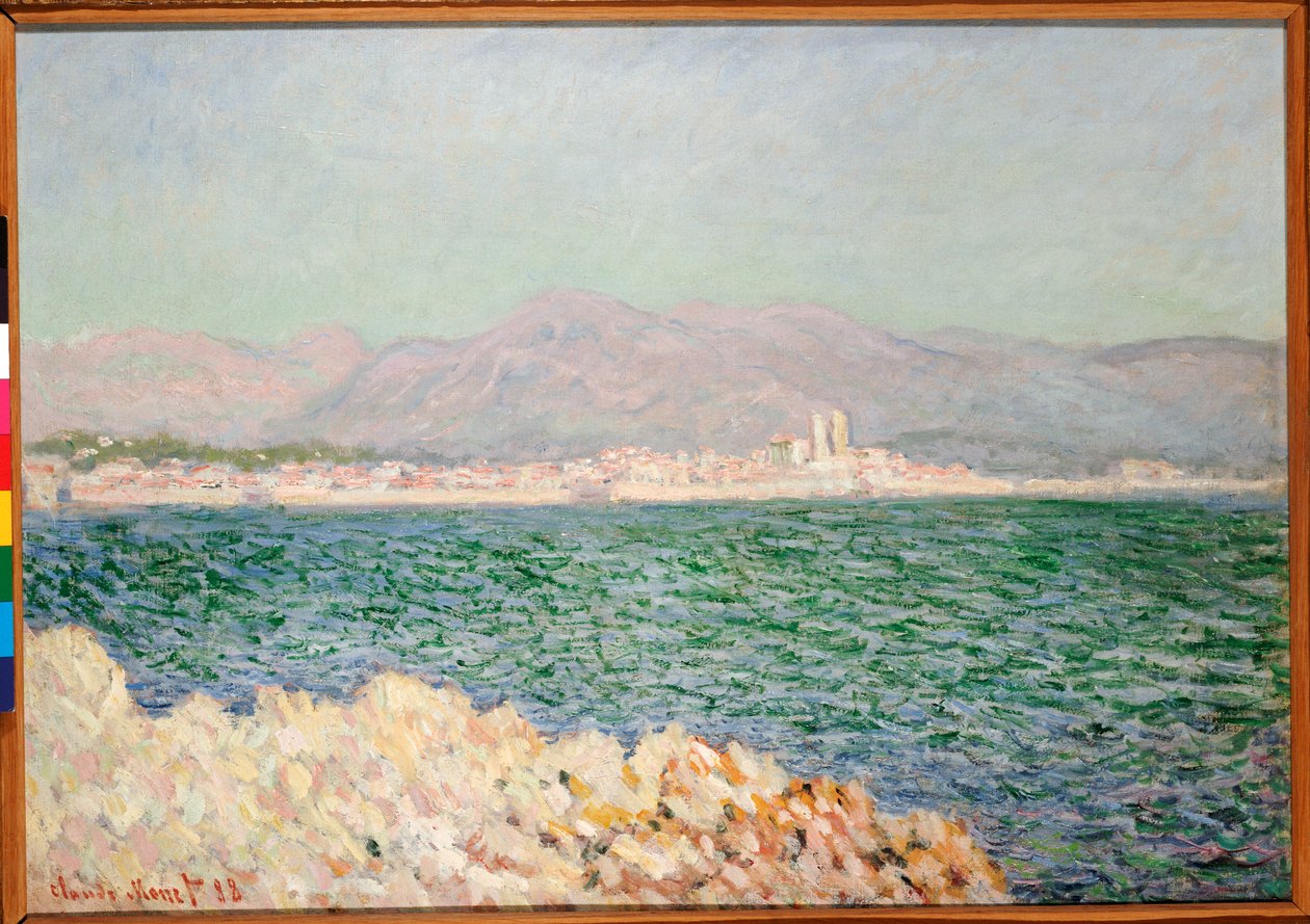 Záliv Antibes, 1888 od Claude Monet