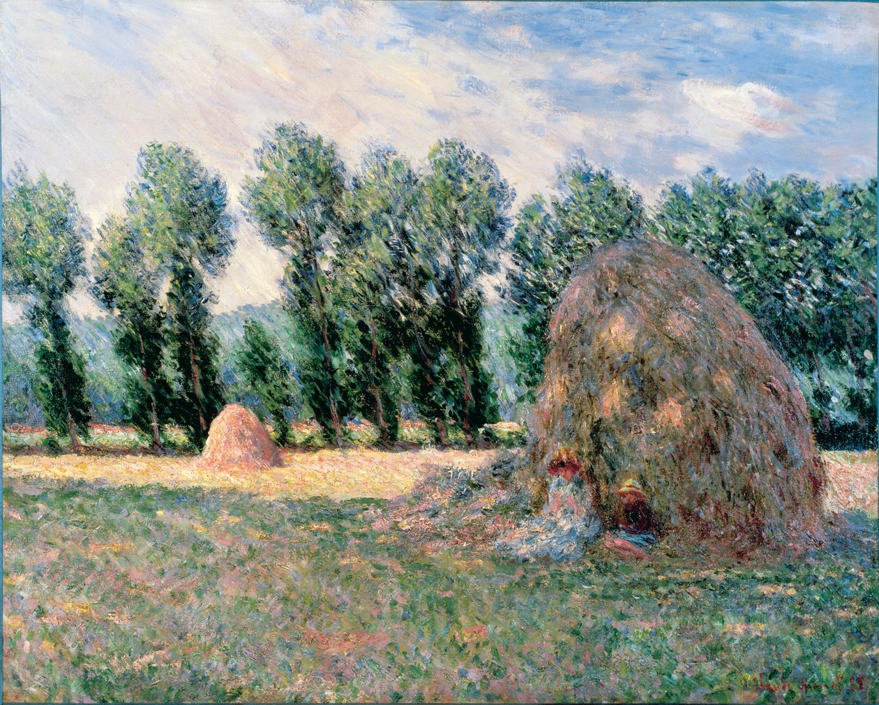 Kupky sena od Claude Monet