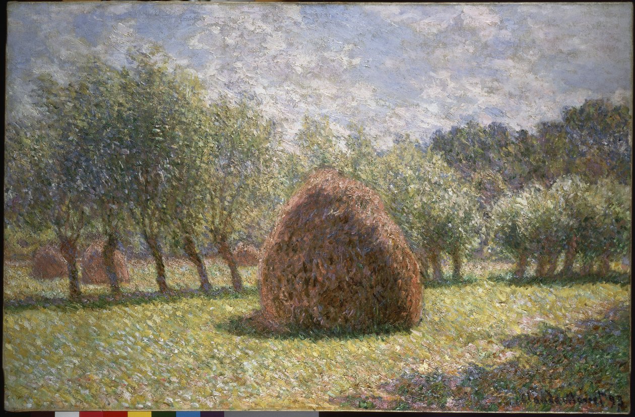 Kupky sena v Giverny, 1893 od Claude Monet
