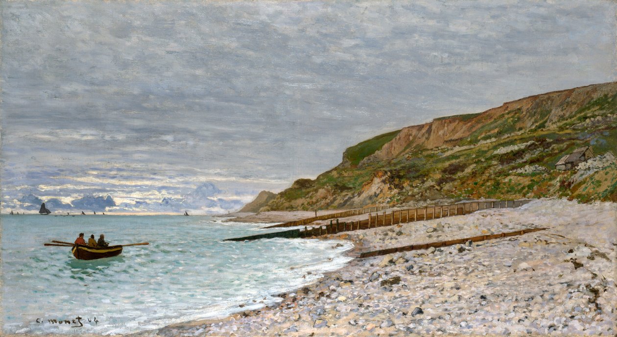 Pointe de la Hève, Sainte-Adresse, 1864 od Claude Monet