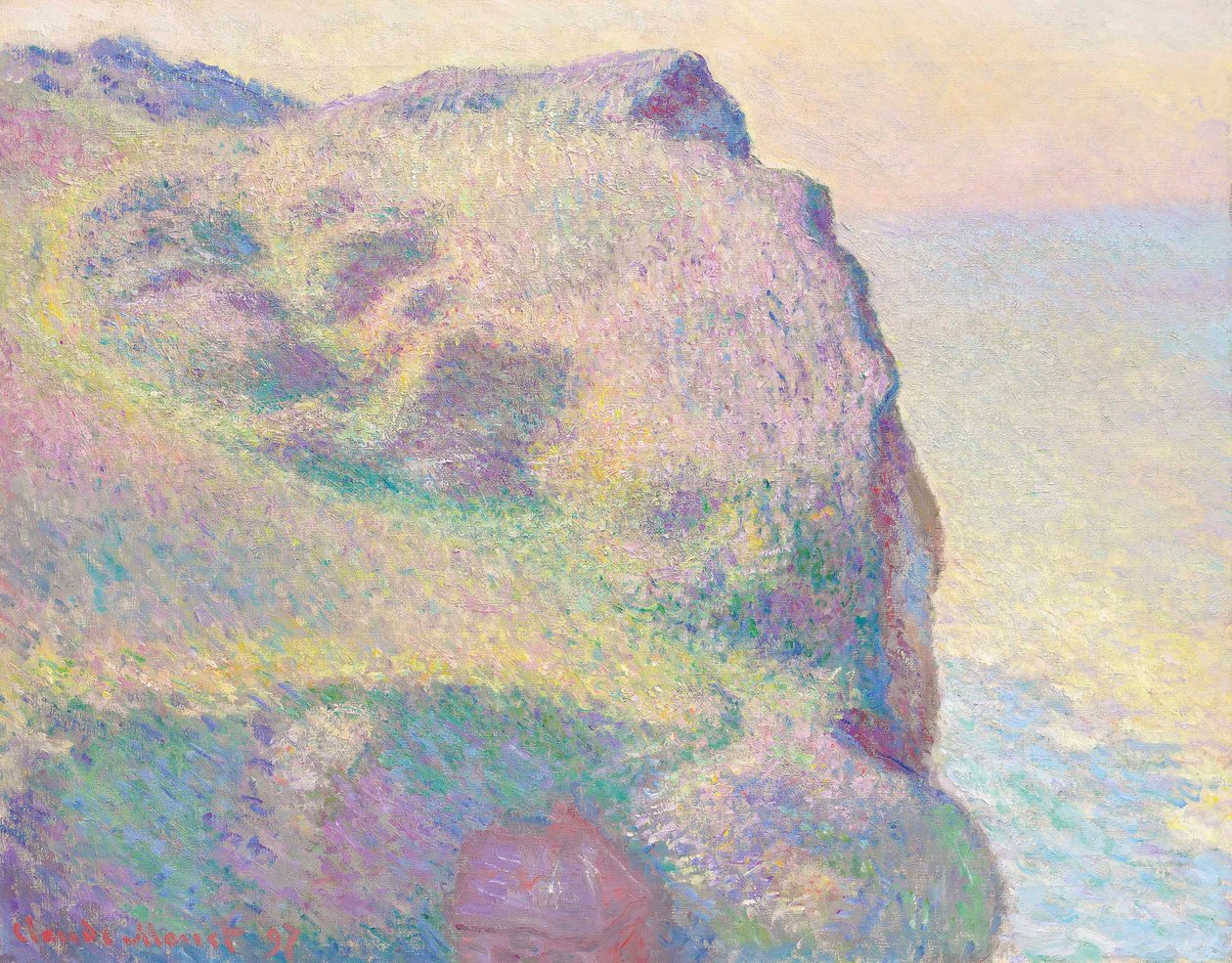 Pointe du Petit Ailly od Claude Monet