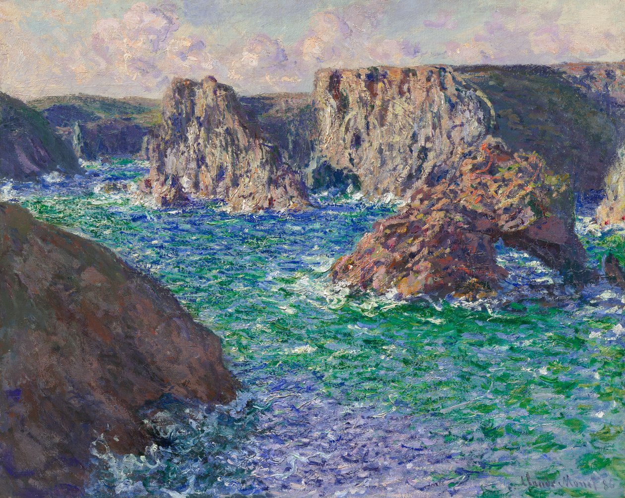 La Roche Guibel, Port-Domois od Claude Monet