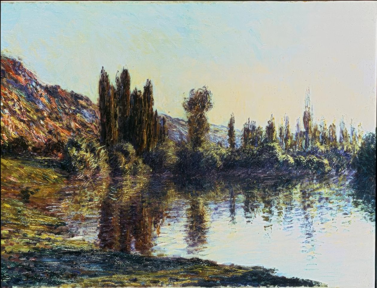 Seina ve Vétheuil od Claude Monet