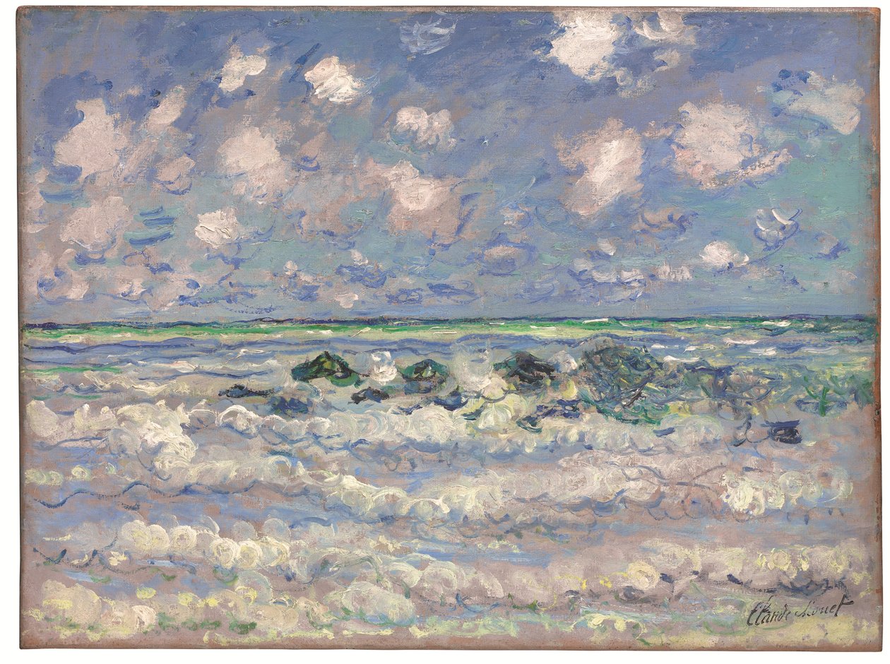 Vlna od Claude Monet