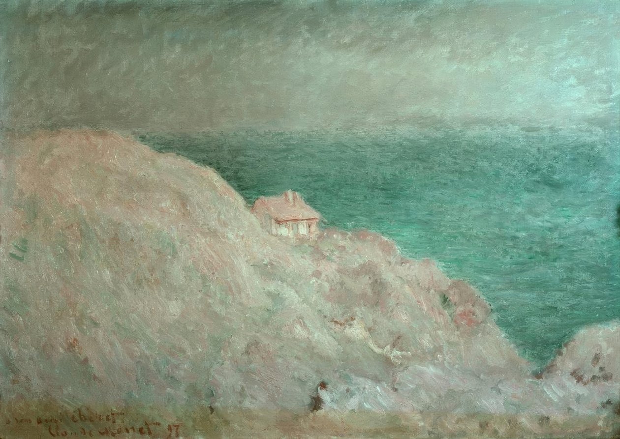 Chata celníka od Claude Monet
